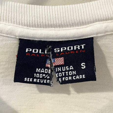 POLO SPORT　ショートスリーブTシャツ　ポロスポーツ　USA製　90s　(S1002)