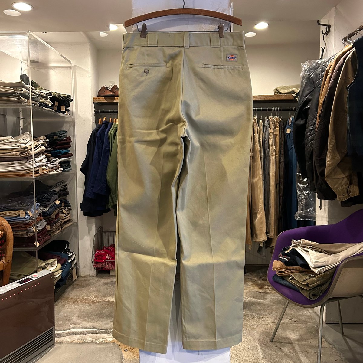 90s Dickies 874 ワークパンツ ディッキーズ ベージュ 33×32 USA 90s Dickies 874 ワークパンツ ディッキーズ ベージュ 33×32 USA