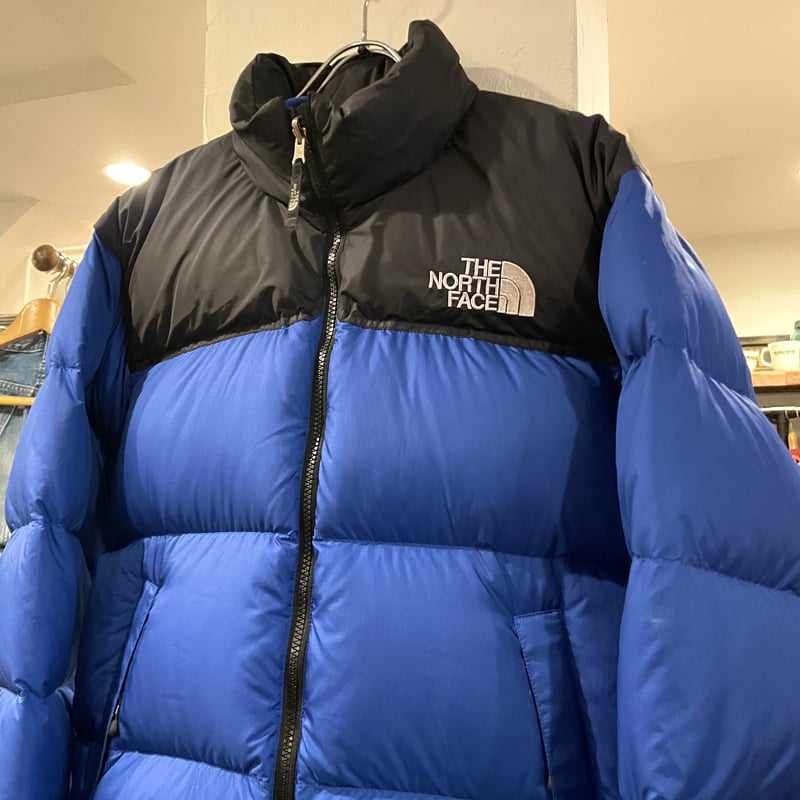 THENORTHFACE７００フィルヌプシダウンジャケット黒X青値段交渉します