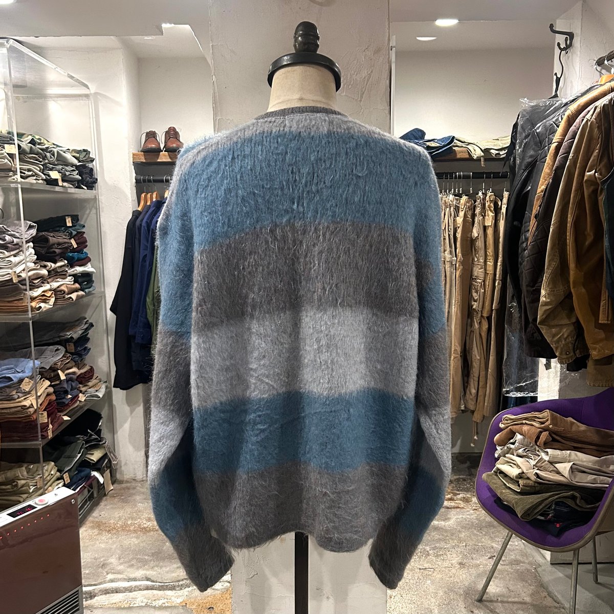 60s jantzen モヘアニット ジャンセン MOHAIR 65% WOOL 35% Vネ 60s jantzen モヘアニット ジャンセン MOHAIR 65% WOOL 35% Vネ