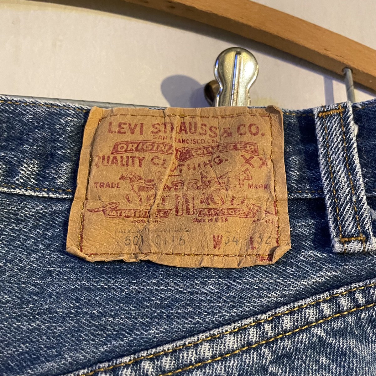 80s Levi's 501 0115 デニムパンツ 32×31 USA製 裾チェーン 80s Levi's 501 0115 デニムパンツ 32×31 USA製 裾チェーン