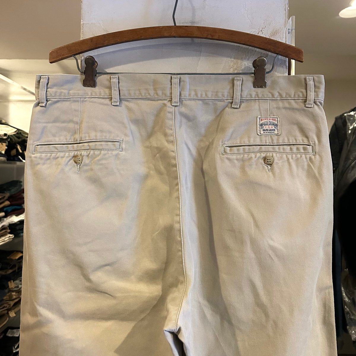 90s Polo by Ralph Lauren ポロチノ ラルフローレン チノパン ベージュ