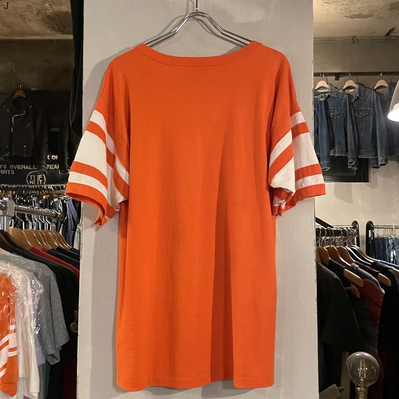 80s Champion フットボールT BRONCOS ナンバリング USA製 チャンピオン