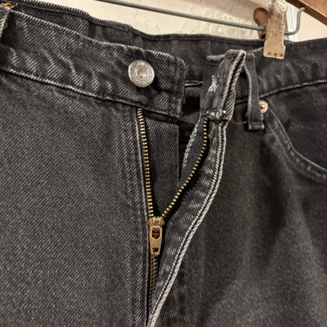 Levi's 550　リーバイス　ブラックデニムパンツ　34×32　USA製　(S4852)