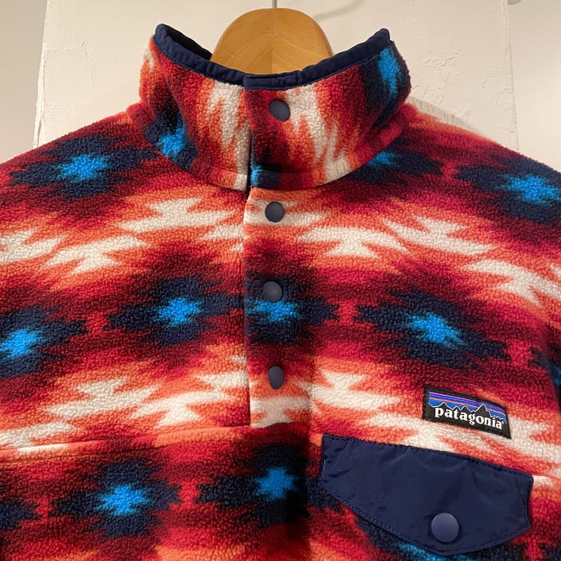 patagonia シンチラスナップT ネイティブ柄 レディースサイズ patagonia シンチラスナップT ネイティブ柄 レディースサイズ