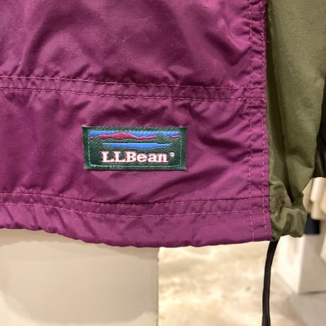 L.L.Bean　90s　USA製　アノラックパーカー　チロリアンテープ　エルエルビーン　(S0724)