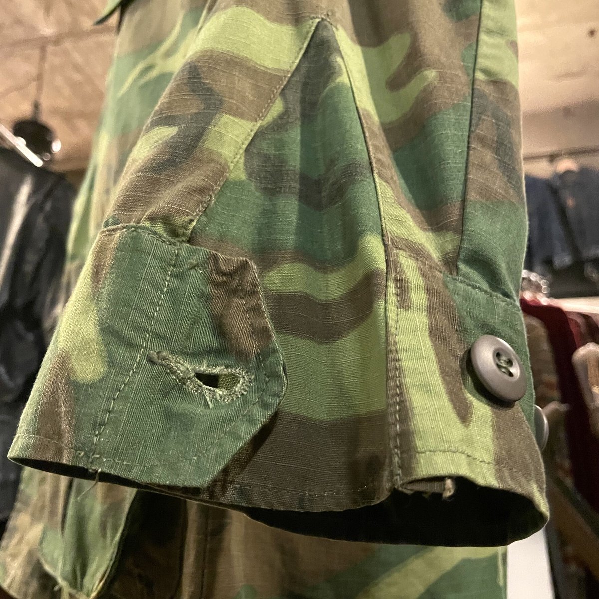 60s US ARMY Jungle Fatigue Jacket グリーンリーフ ファティー