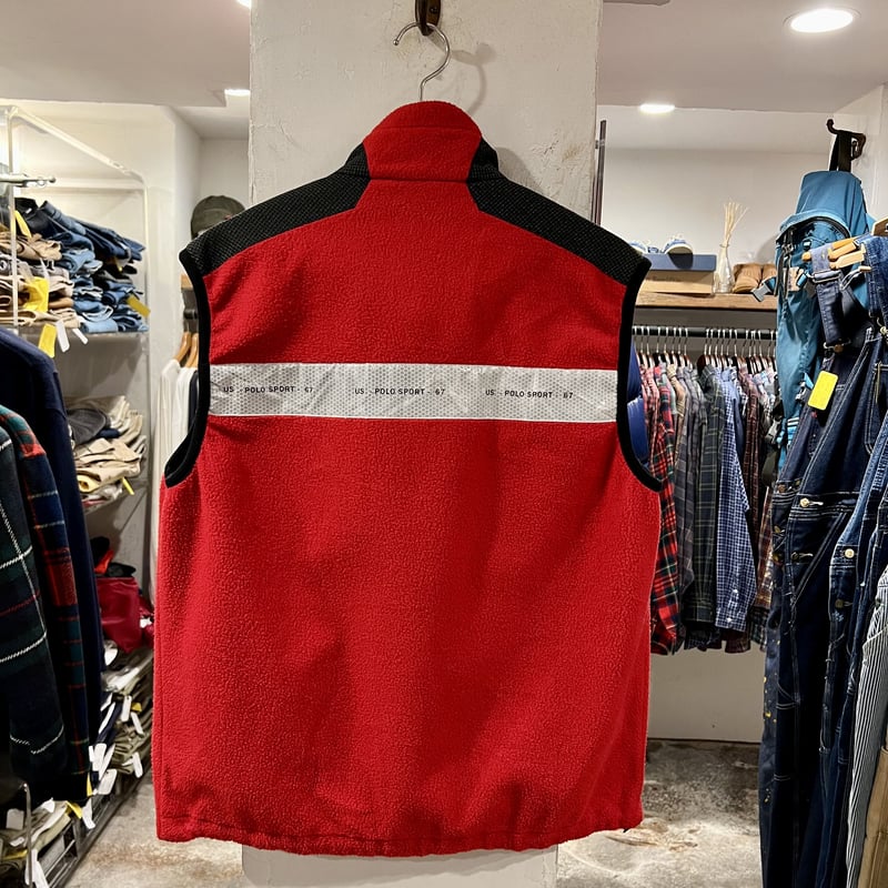 デッド 90s RLX ポロスポーツ ラルフローレン プリマロフト ベスト 古着 デッド 90s RLX ポロスポーツ ラルフローレン プリマロフト