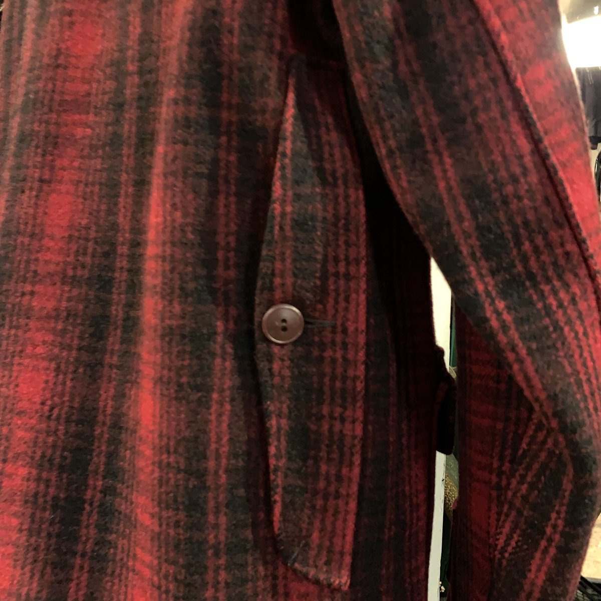 40s Woolrich ウールハンティングジャケット シャドーチェック (S2979