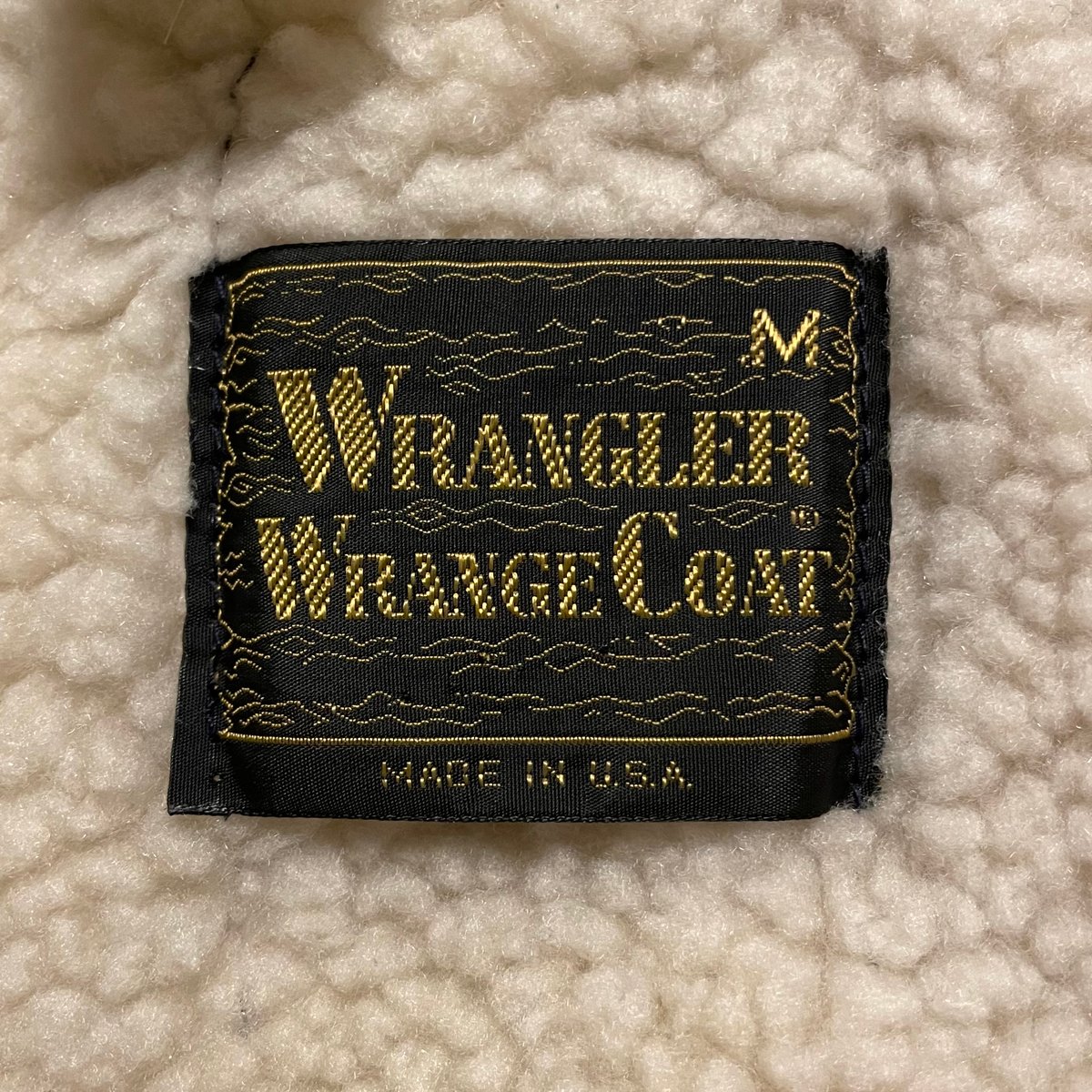 70s WRANGLER WRANGE COAT DEAD STOCK ランチコート USA製