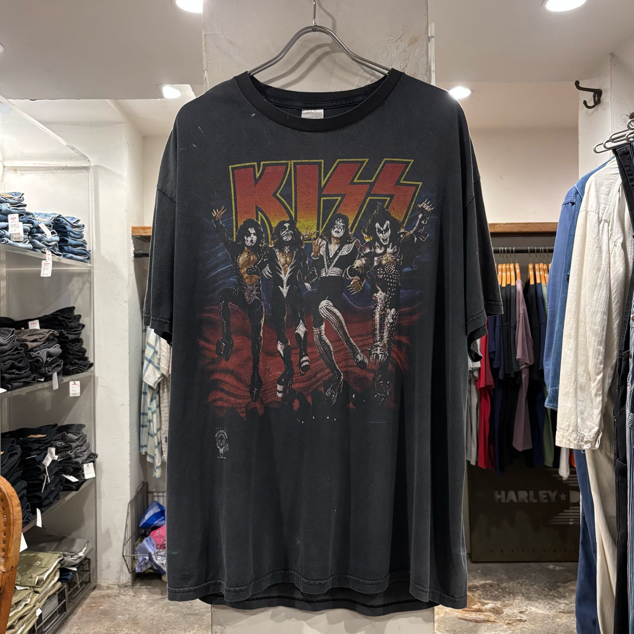 90s TENNESSEE RIVER S/S バンドTシャツ KISS Size XL キッ