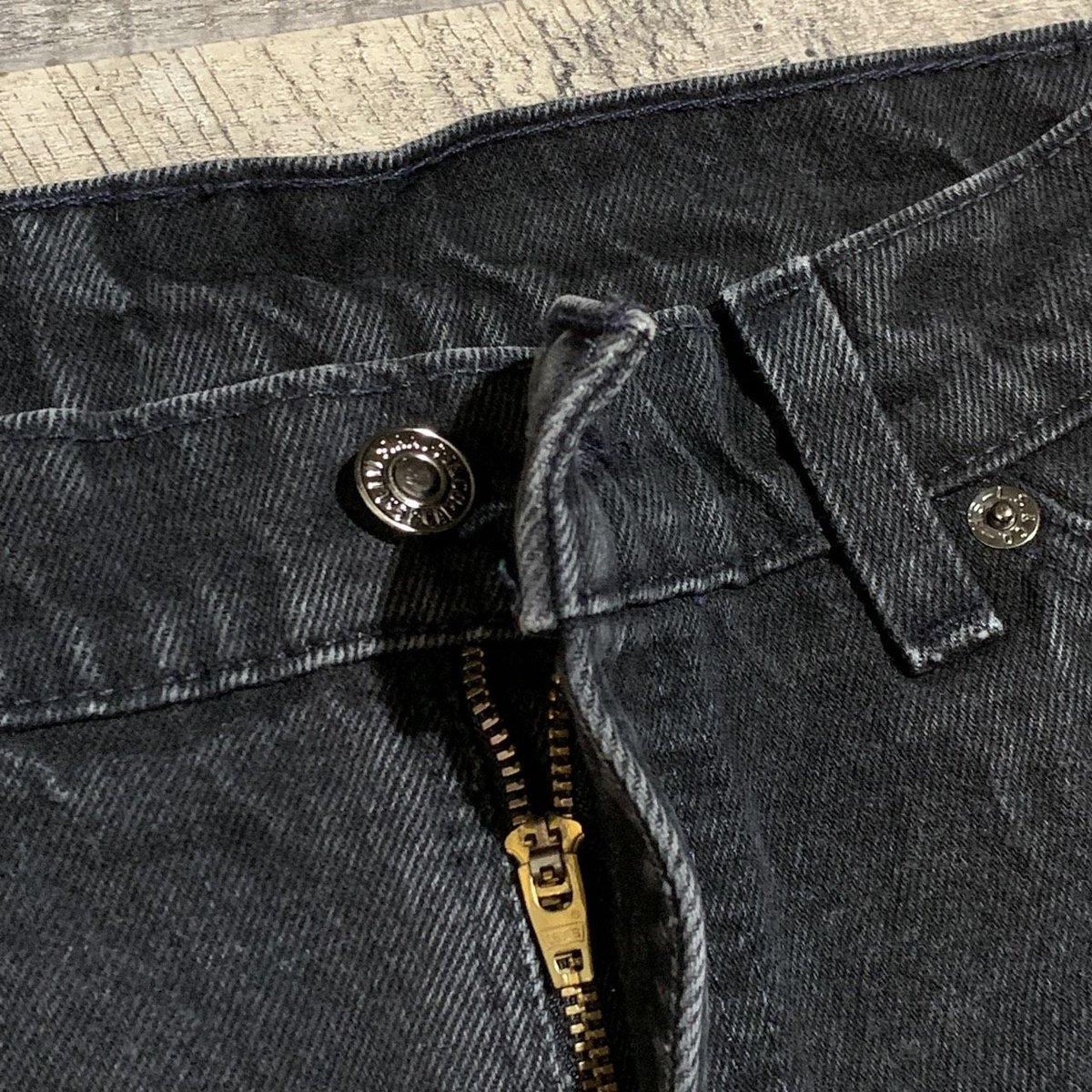 Levis 550 ブラックデニム ハーフパンツ 90s USA製 リーバイス Levis 550 ブラックデニム ハーフパンツ 90s USA製 リーバイス