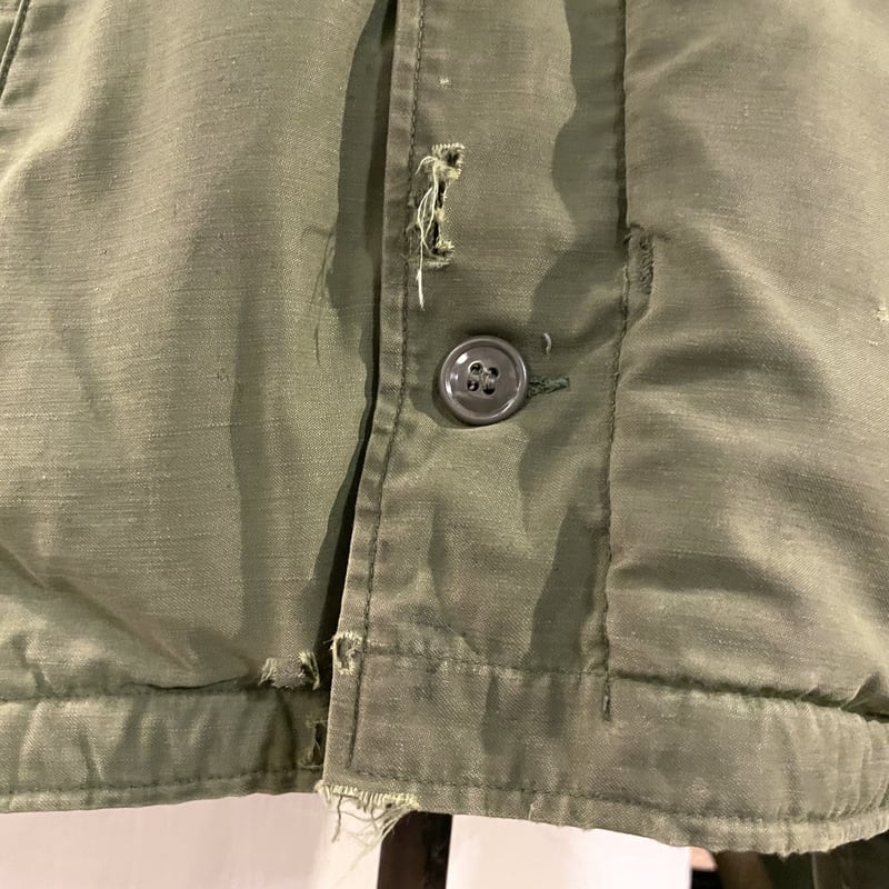 80s～ US NAVY A-2 DECK JACKET バックステンシル デッキジャケット ...