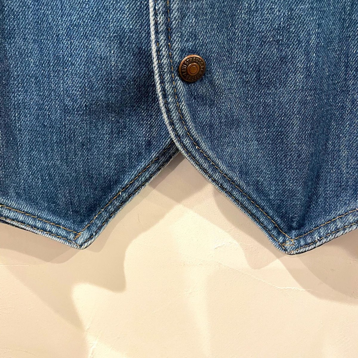 Levi’s 70s デニムベスト 90s Levi'sリーバイス 70401 デニムベスト L☆ユーロ