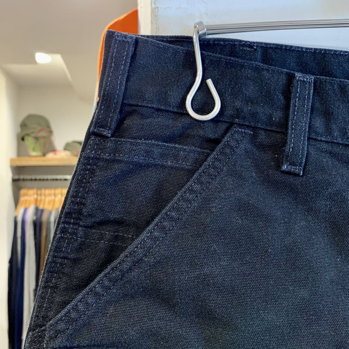Carhartt ペインター ハーフパンツ ダック地 黒 ショーツ 短パン