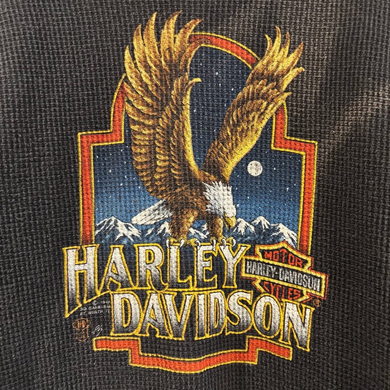 K*n様 3D EMBLEM 80s XL ブラック CREECH | 8月23日入荷商品 80s Harley Davidson 3D EMBLEM T-shirt