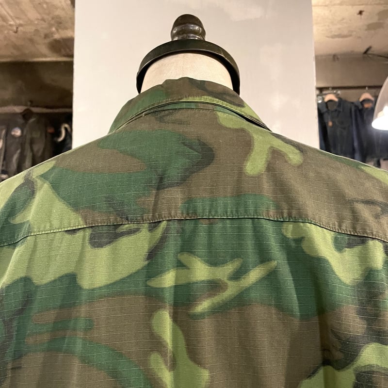 60s US ARMY Jungle Fatigue Jacket グリーンリーフ ファティー