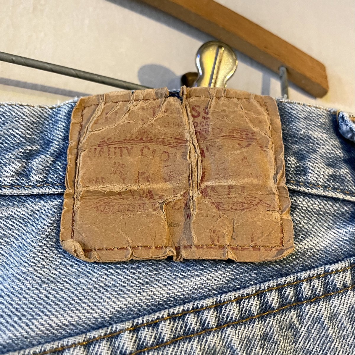 希少‼︎Levi’sリーバイス赤耳501 70sビンテージ USAW38501XX 70s Levi's 501 32×32½ 赤耳 ボタン裏555 ヴィンテージデニム 1978