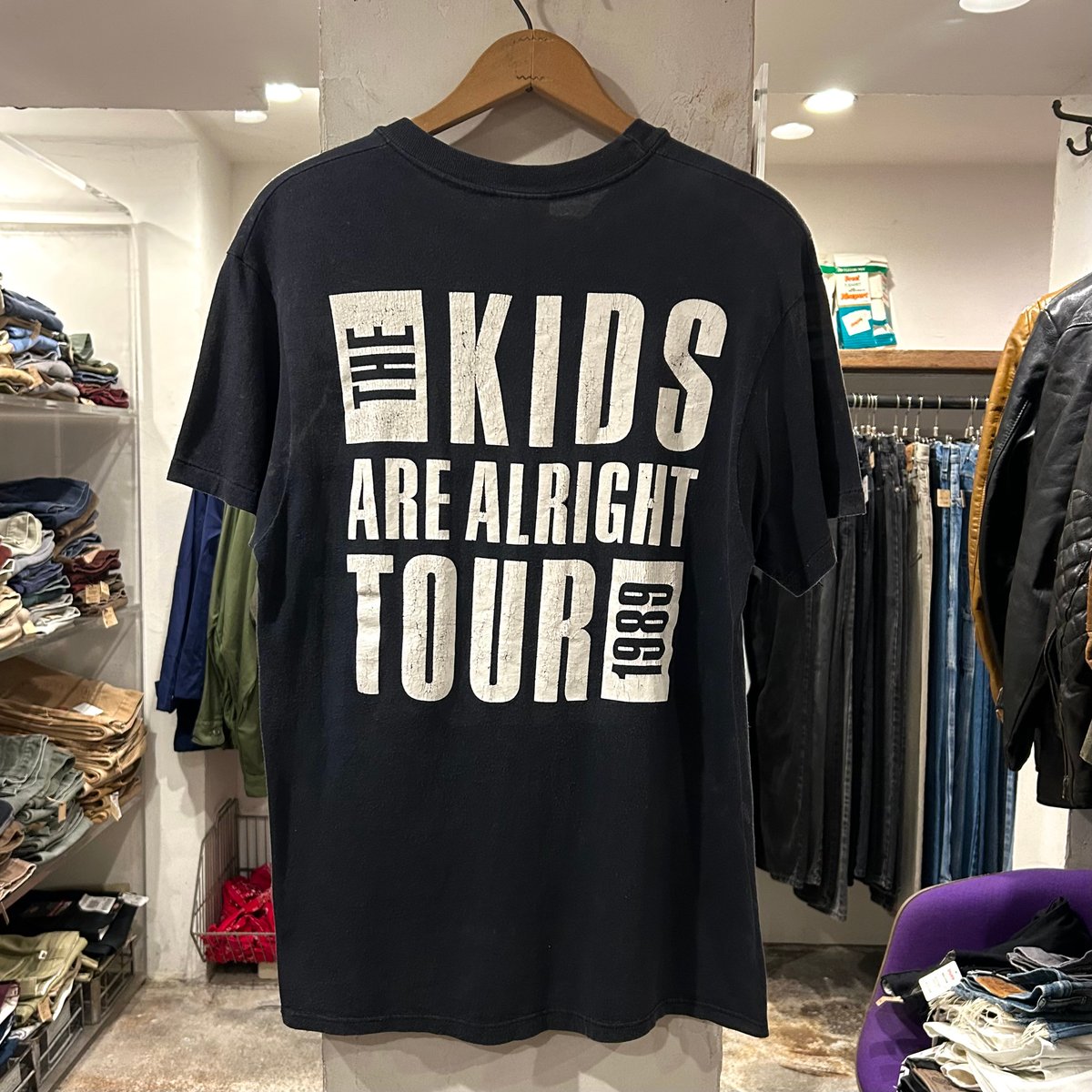 80s Hanes The Who THE KIDS ARE ALRIGHT TOUR バンド 80s Hanes The Who THE KIDS ARE ALRIGHT TOUR バンド