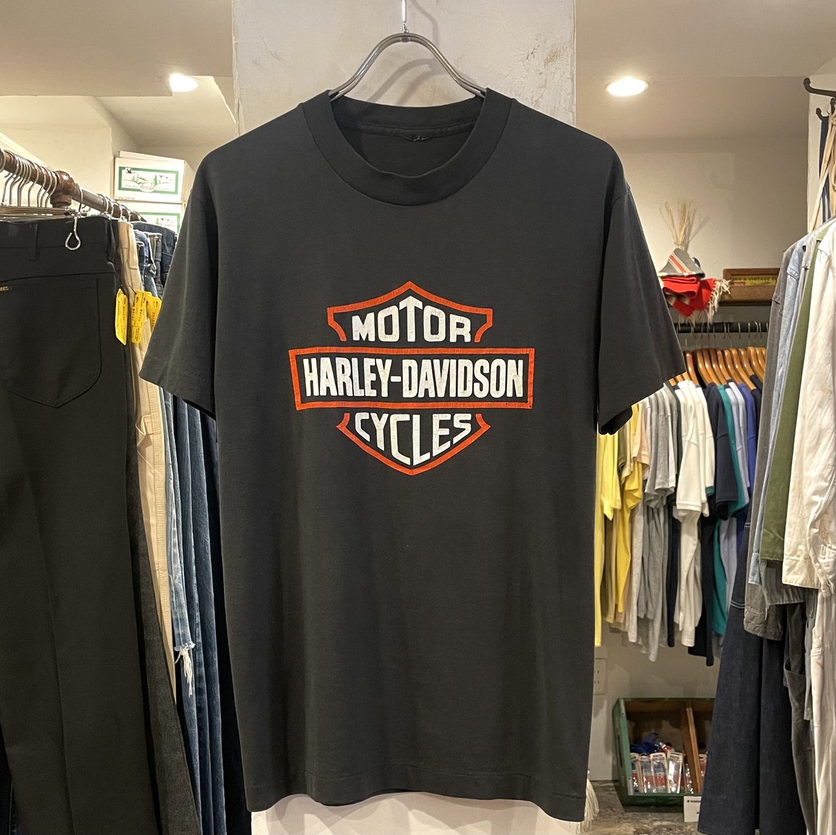 HARLEY-DAVIDSON ショートスリーブTシャツ ハーレーT HAWG WILD 80