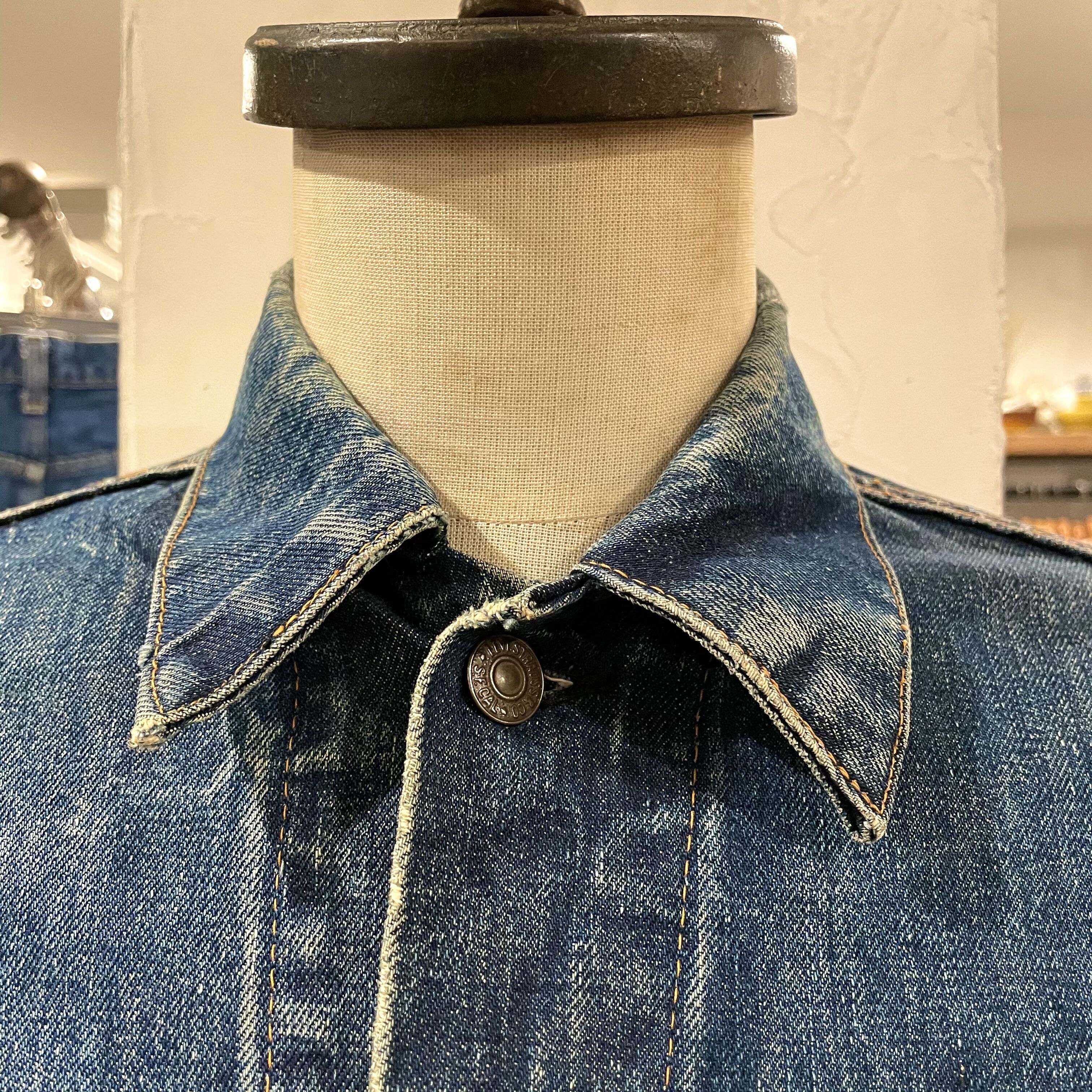 Levis 70505 Big E 60s デニムジャケット 小パッチ 不均等V ボタン裏52
