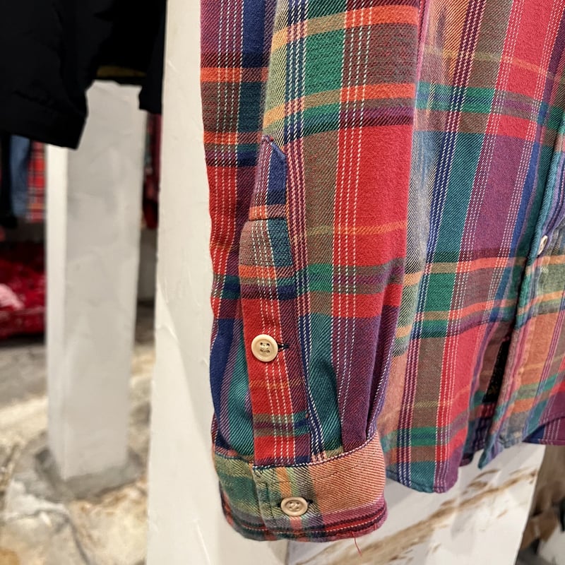 POLO by Ralph Lauren L/Sチェックネルシャツ ラルフローレン