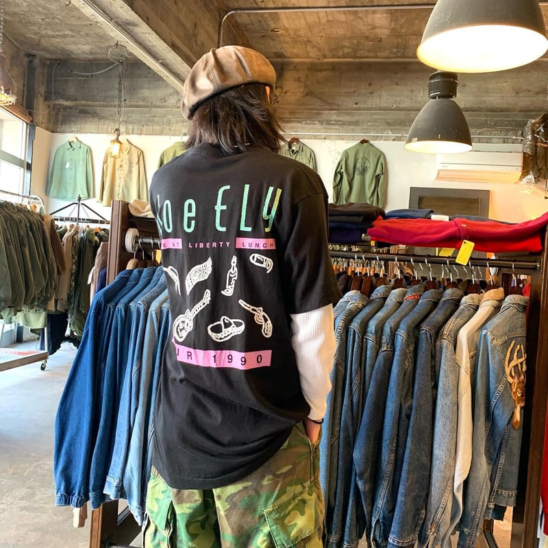 80s FRUIT OF THE LOOM Joe Ely バンドTシャツ USA製 バンT