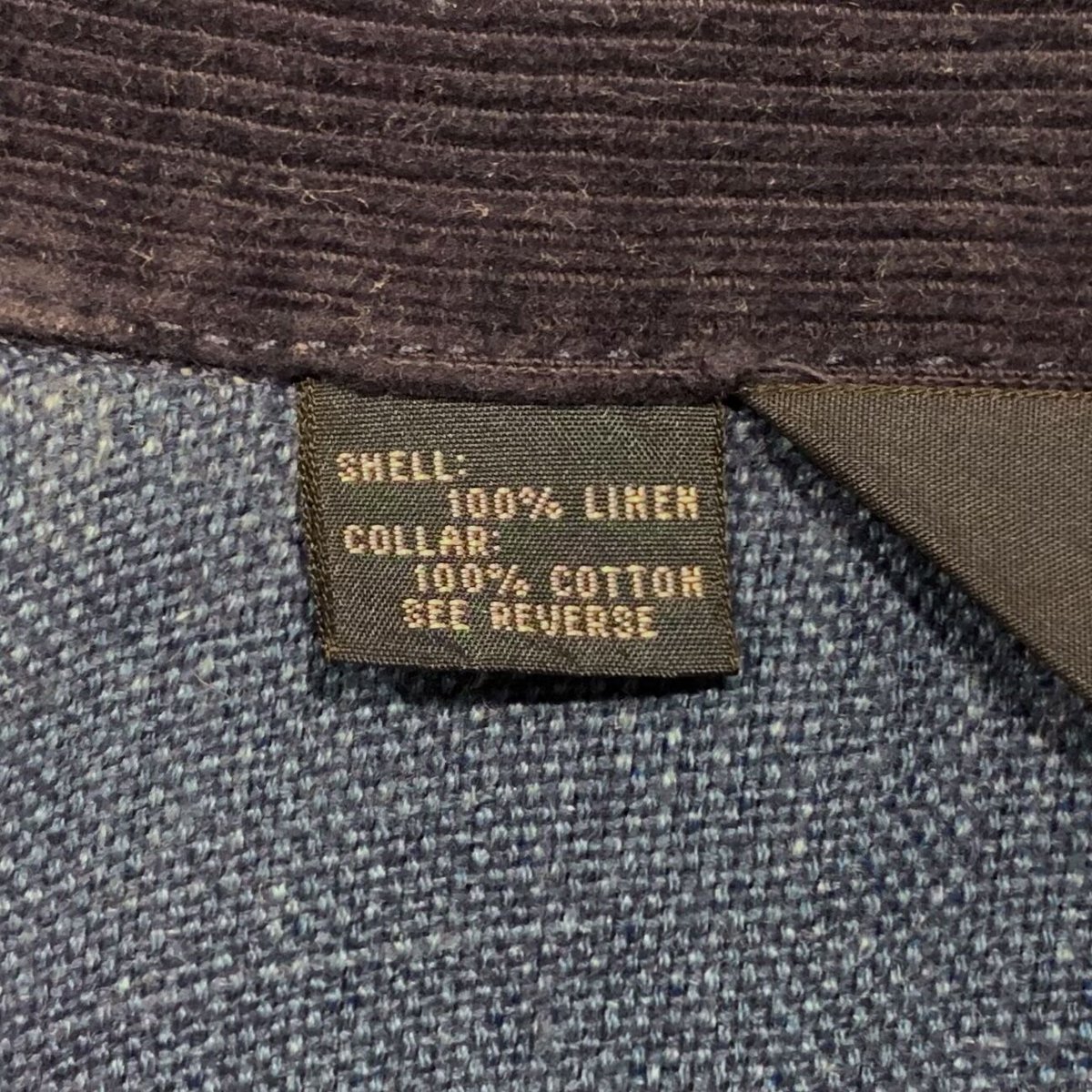 90s POLO by Ralph Lauren リネンカバーオール インディゴリネン