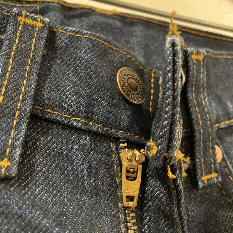 80s levi's 505 脇割　クロカン　ボタン裏552 80s levi's 505 脇割 クロカン ボタン裏552 - メルカリ