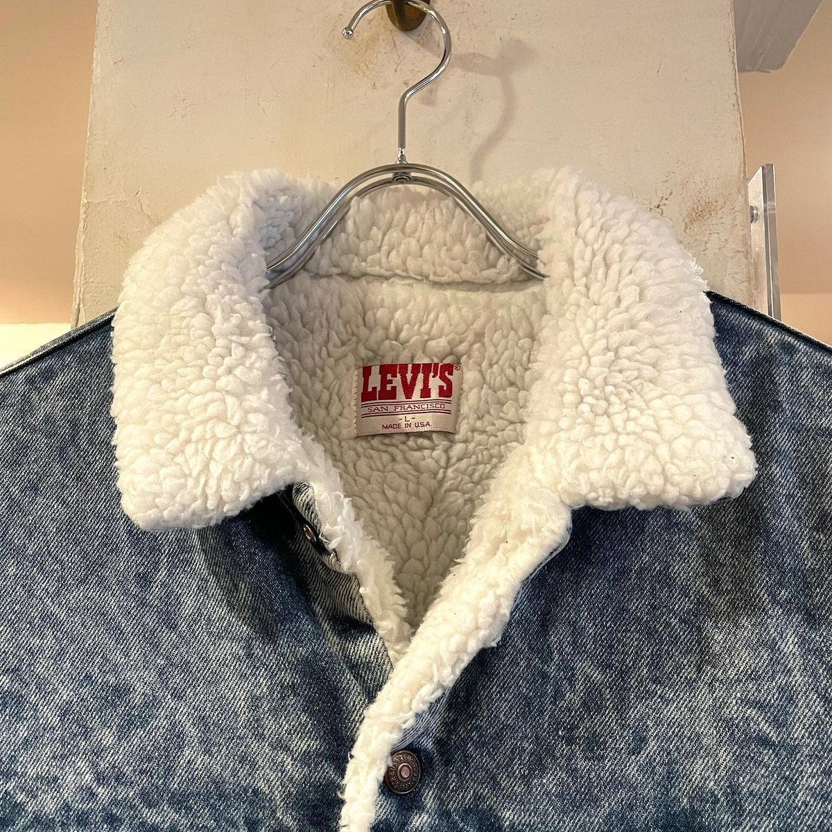 80s LEVI'S リーバイス 70609-0218 裏ボア デニムジャケット 90s USA製 LEVIS AUTHENTIC リーバイス 70609-4891 デニム ボア