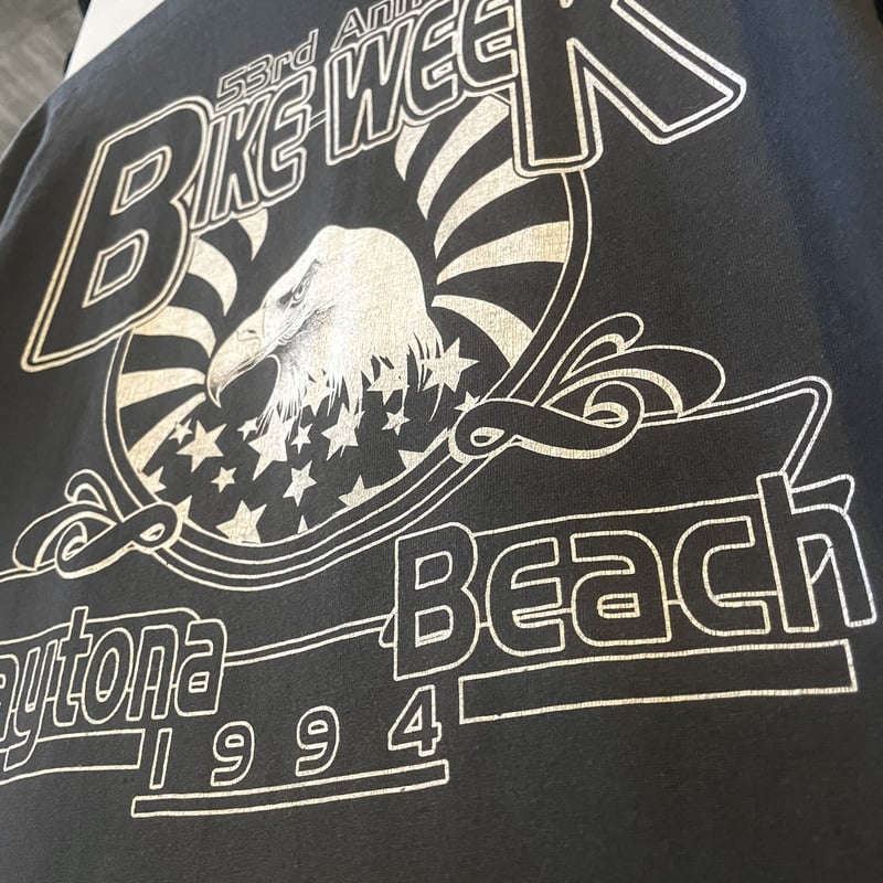 90s FRUIT OF THE LOOM バイクTシャツ USA製 BIKE WEEK DA