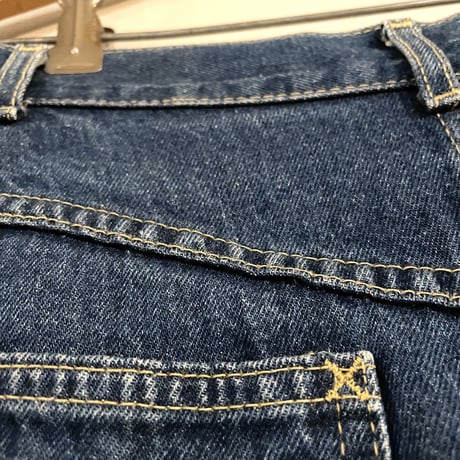 80s　Lee 380-8749　デニムスカート　42TALON ZIP　リベット大文字　USA製　(S2814)