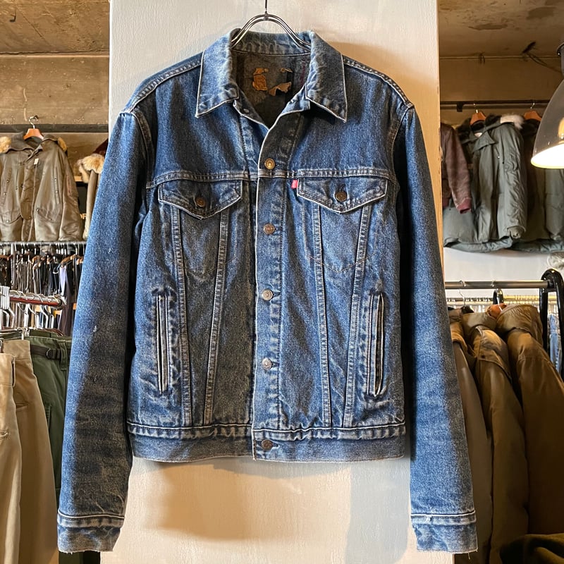 80s Levi's 70506 0316 デニムジャケット USA製 Size 42L ブラ 80s Levi's 70506 0316 デニムジャケット USA製 Size 42L ブラ