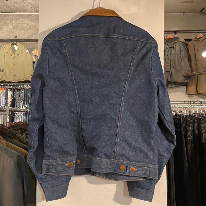 80s Wrangler 74220NV デニムジャケット DEAD STOCK Size 4