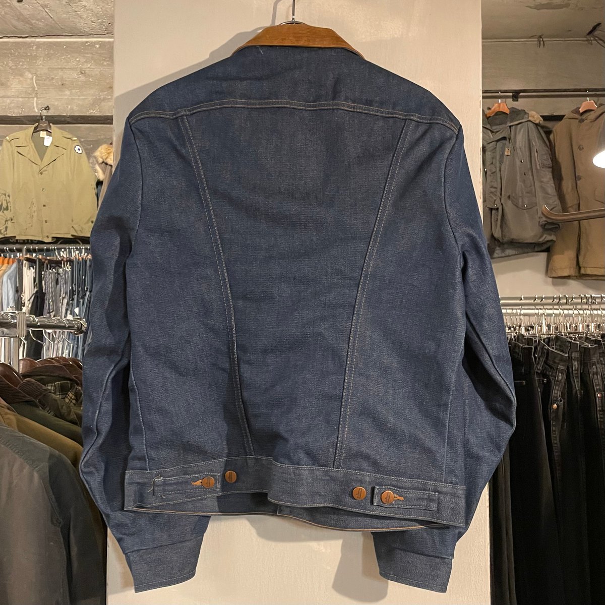 80s Wrangler 74220NV デニムジャケット DEAD STOCK Size 4