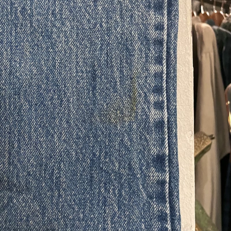 80s lee ビンテージ デニム　ボトム scovil 古着　濃紺　ボトム 古着 80s USA製 Levi's 517 オレンジタブ 濃紺 デニム ブーツ