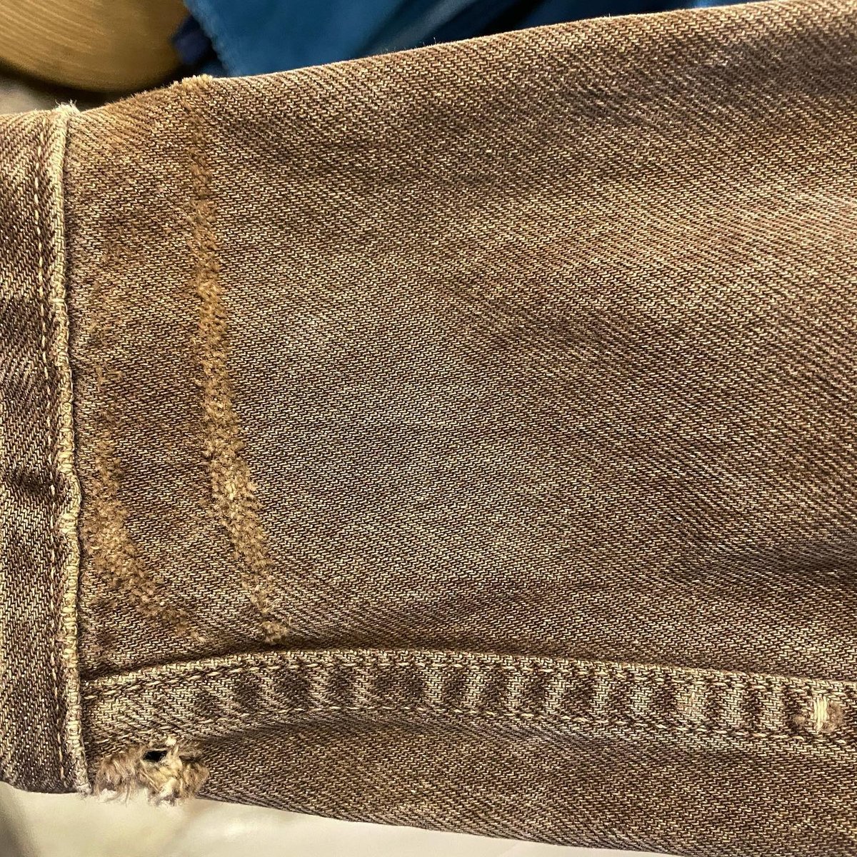 RRL RALPH LAUREN 90s USA製 三つ星タグ シンチバック デニムジャケット