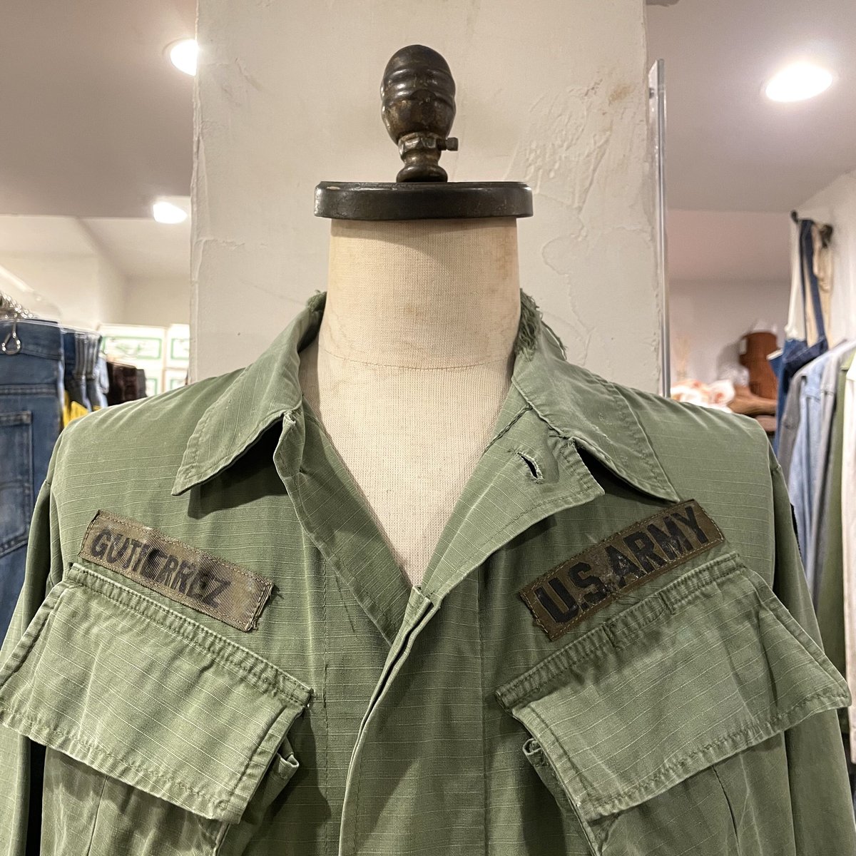 ジャケット・アウター 70s US Army Jungle Fatigue Jacket 70s US ARMY Jungle Fatigue Jacket – TOTO