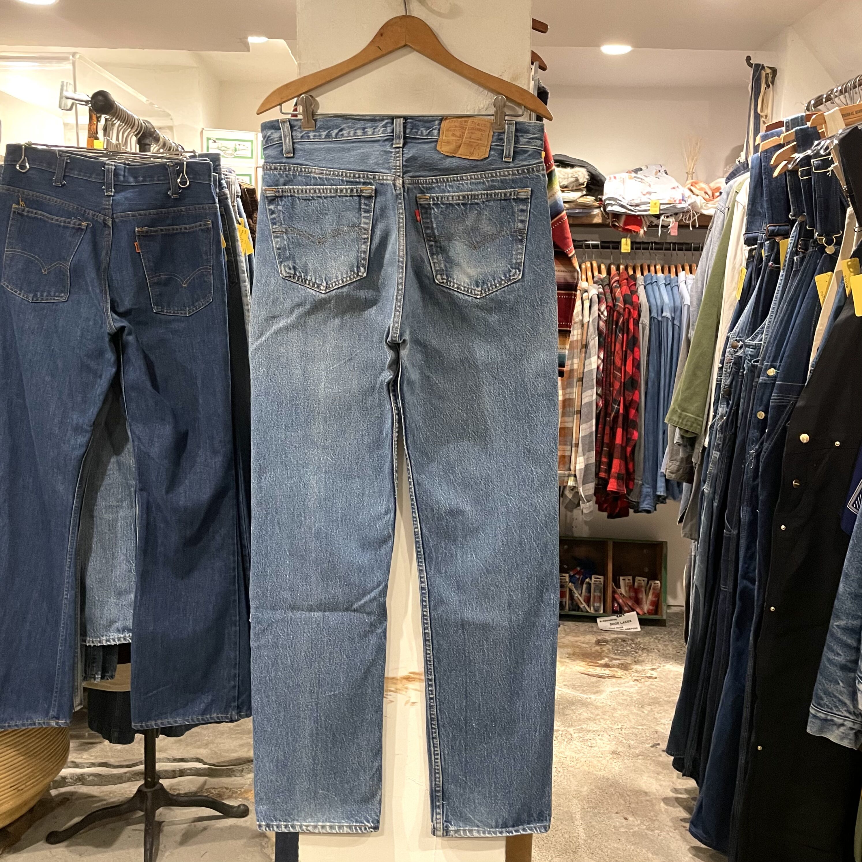 80s Levi's 501 リーバイス デニムパンツ ボタン裏501 ナイロンフット