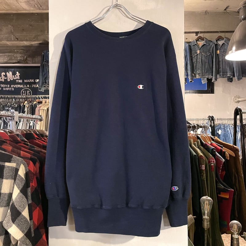 チャンピオン リバースウィーブ 90s ネイビー USA製 90s Champion リバースウィーブ Reverse Weave USA製 ネイビー (