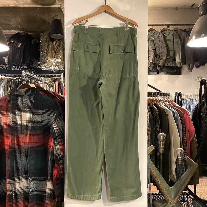 60s US ARMY ベイカーパンツ 32×32 ミリタリーパンツ OG 107 60s US ARMY ベイカーパンツ 32×32 ミリタリーパンツ OG 107