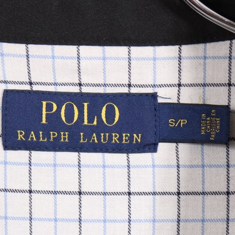 Polo Ralph Lauren　スイングトップ　黒　ポロラルフローレン　ワンポイント　スウィングトップ　ブルゾン　（Y0415）