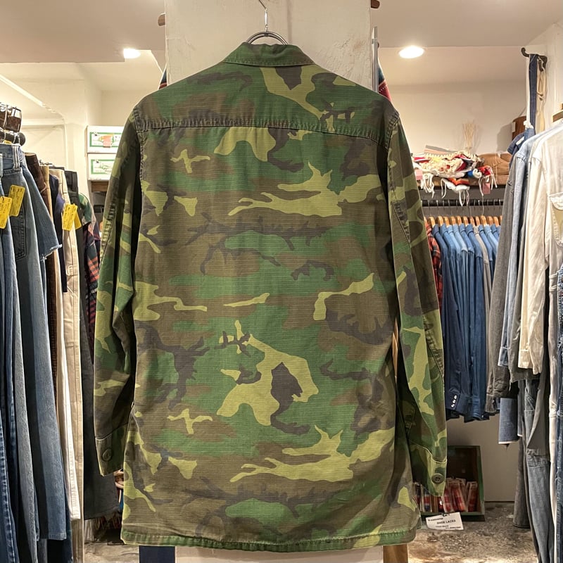 70s〜 US MILITARY LC-1 リーフカモ BDU JACKET DPSC RDF
