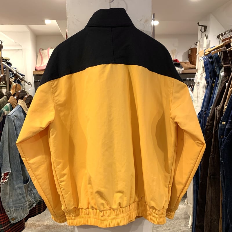 Carhartt ナイロンジャケット ワークジャケット 黄×黒 切り替え