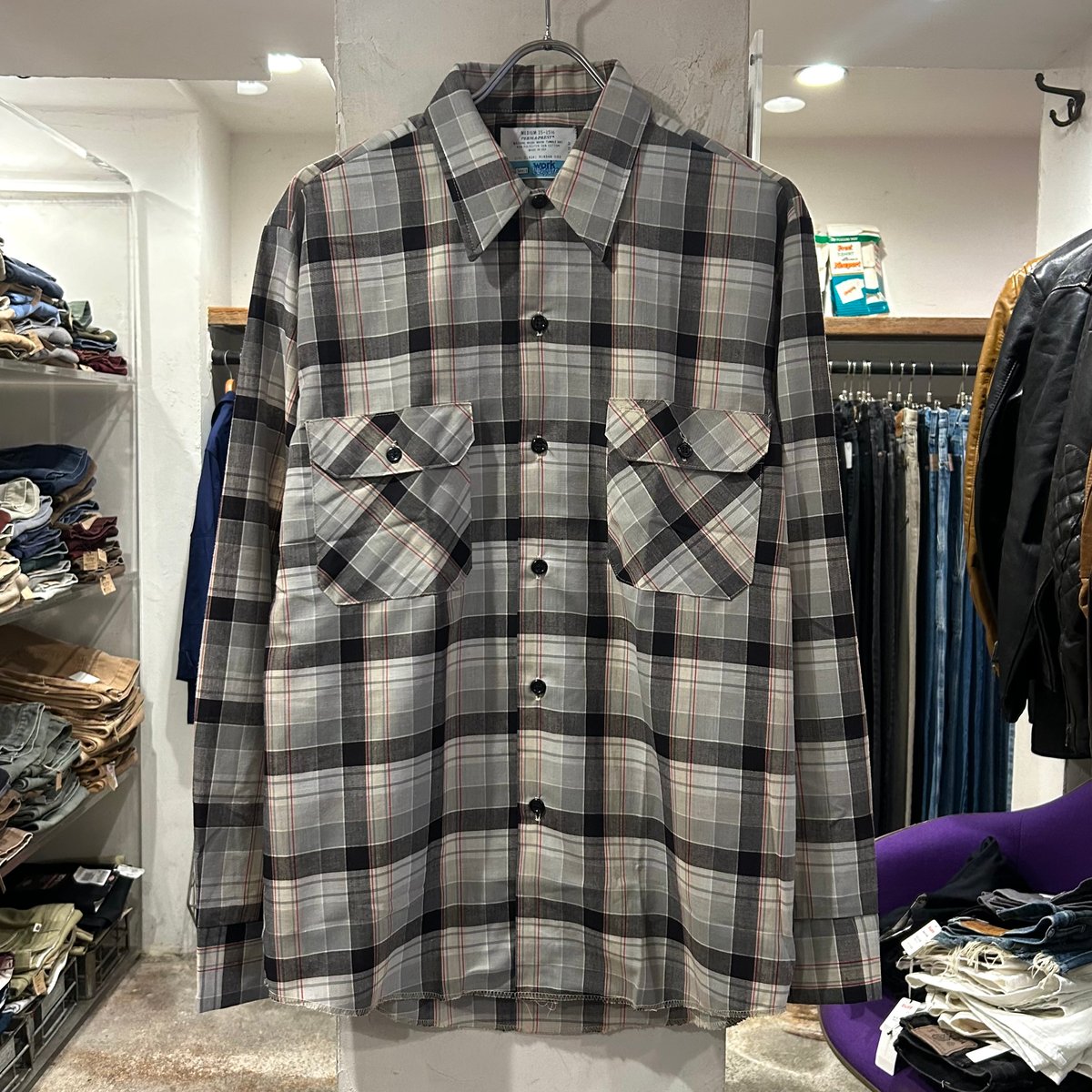 70s vintage SEARS WEARMASTER チェックシャツ XL 70s vintage SEARS WEARMASTER チェックシャツ XL - メルカリ