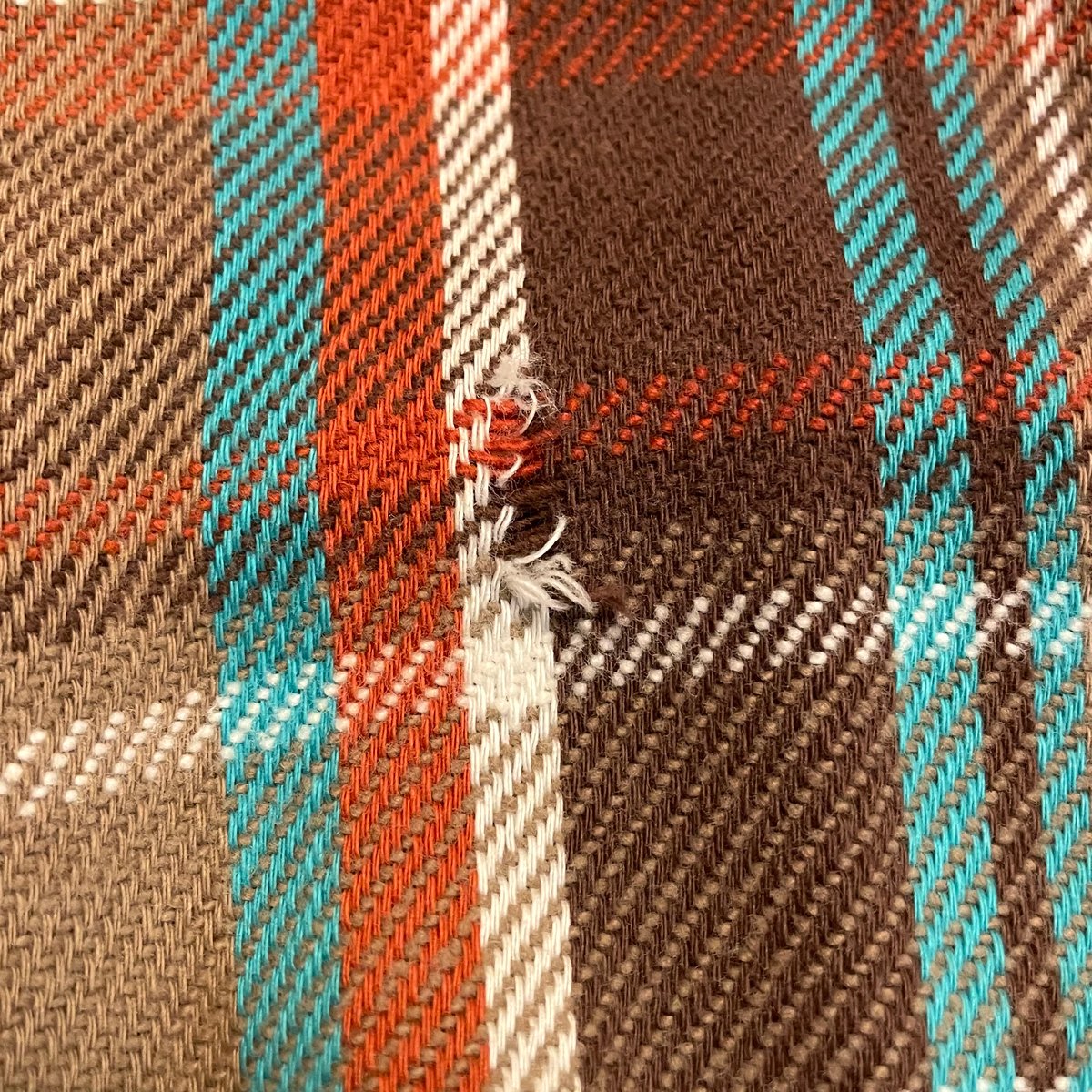 70s ARCTIC L/S ネルシャツ USA製 Size M コットンシャツ (S4432