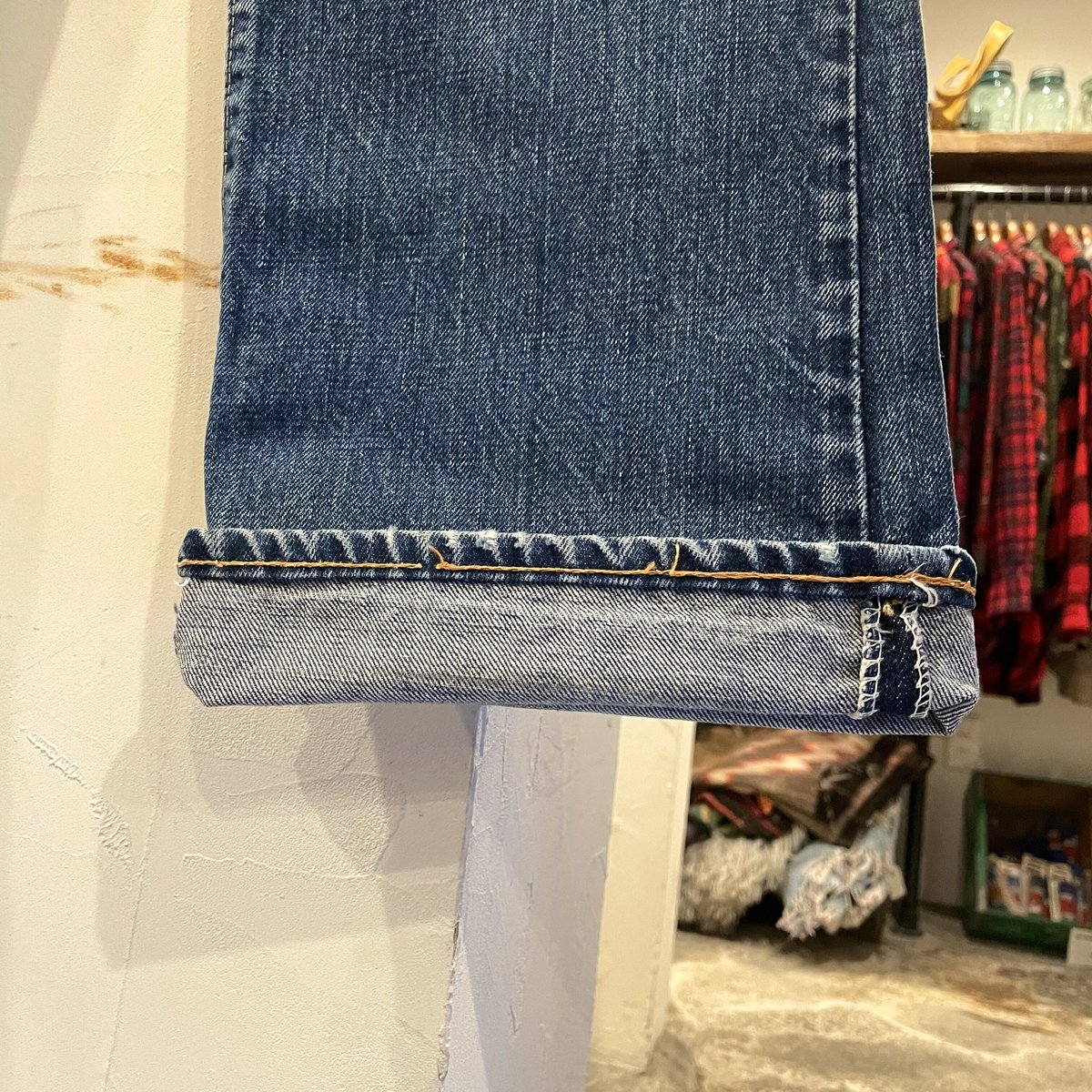 Levi's 517 66モデル single 脇割り ボタン裏16 SCOVILLジッパー Levi's 517 66モデル single 脇割り ボタン裏16 SCOVILLジッパー