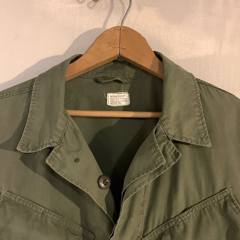 60s US ARMY Jungle Fatigue Jacket 2ndタイプ ジャングルフ...