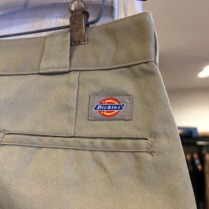 90s Dickies 874 ワークパンツ ディッキーズ ベージュ 33×32 USA製 (