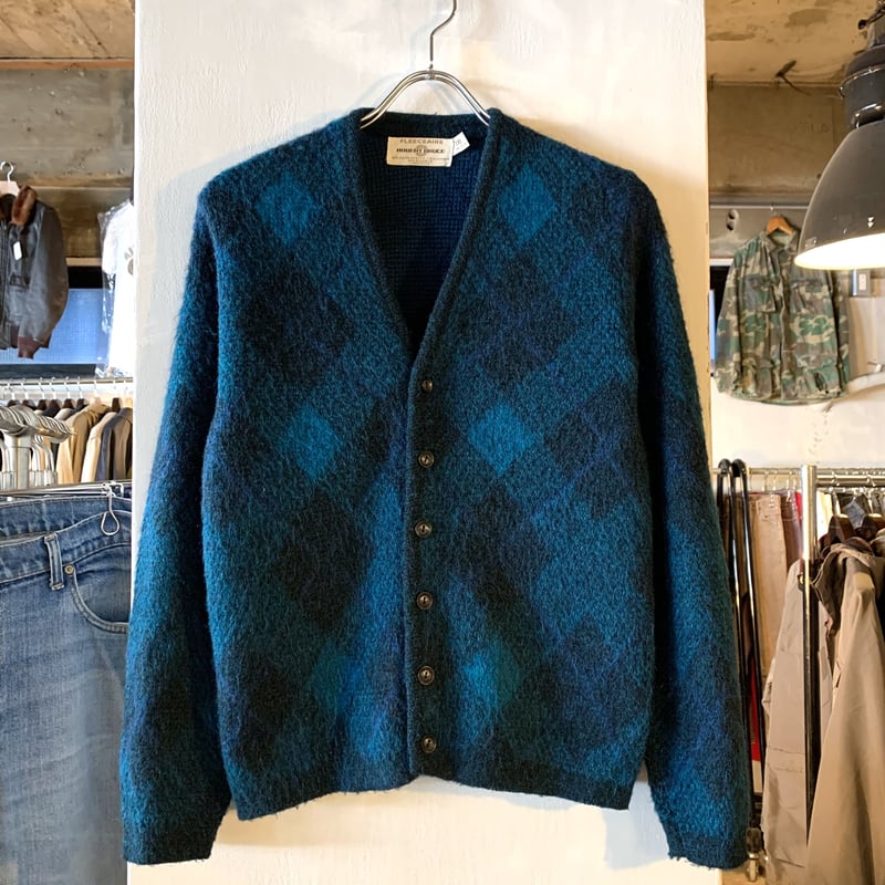 70s ROBERT BRUCE Vintage Mohair cardigan モヘアカーデ 70s ROBERT BRUCE Vintage Mohair cardigan モヘアカーデ